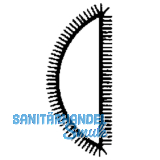 BLU-DAN Halbrundfeile 1/2-schlicht 150 mm