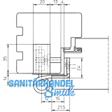 Trband Baka Protect 4010 3D m. Stiftsich. 1 Satz= 3 Stk. Stahl verzinkt silber