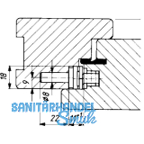 Fang- und Putzschere HAUTAU KSP, Gre 2, Stahl verzinkt