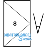 Zusatzscharnier HAUTAU Kipp oben, Dreh, Flgelart 1,2,3 o. 8, Aluminium schwarz