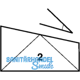 Zusatzscharnier HAUTAU Kipp oben, Dreh, Flgelart 1,2,3 o. 8, Aluminium schwarz