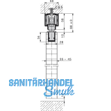 HAWA-Centerfold 80/H Grundgarnitur, m. Drehlager o. Fhrung