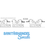 Teleskopbeschlag HAWA-Telescopic 80/2, 2-flg. Flgelb. 500-1200 mm