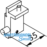 Stopper HELM GT-L 80 fr Einzugsdmpfung, links