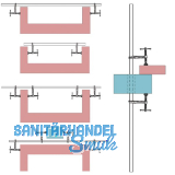 BESSEY Hochleistungszwingen-Set SLV Spannweite 2000 mm Ausladung 120 mm
