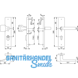 HOPPE SH-Wechselgt. DALLAS - auf LS PZ92, TS67-72, mK. Ed.