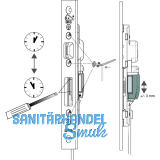 Riegelschaltkontakt inkl. 6 Meter Kabel