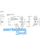 Kompaktverriegelung 1048.10 aufdrckend, 12/24 Volt