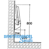 Konsole Sitzbank klappbar, Tragkraft 250 kg, feuerverzinkt