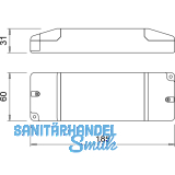 LED-Netzgert NG40, 12 V/DC, 10-fach Verteiler, Leistung 60 W
