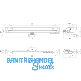 Kettenmotor LIWIN L35 230V Hub 50-400 mm grau RAL 7035