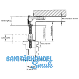 Ladenlangband Rustico gekrpft, seitlich verstellbar, Gr. 1, 200 mm (56990)