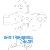 Ladenverschluss Rustico fr Ausstellladen, schwarz (14120)