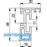 Zargenprofil 41AL-Basis-D