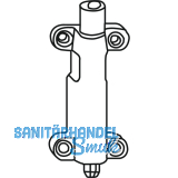 Ladenendverschluss Rustico mit Stangenausschluss, links schlieend (14128)