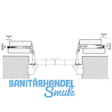 Ladenmittelband Rustico fr Faltlden, 107 x 150 mm, schwarz (14312)