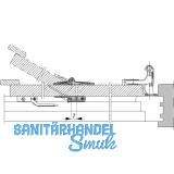 Ladenverschlusshaken MACO, Platzbedarf 15 mm (14000)