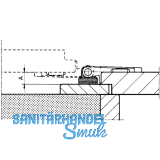 Unterlage MACO Rustico fr Ladenplattenkloben, 3 mm, schwarz (41882)