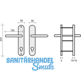 MARCHESI SH-Drckergt. GARDA - auf LS/15 PZ88,oK,TS 37-49/64-73,silber elox
