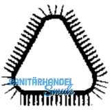 BLU-DAN Bandsgefeile dreikant 200 mm