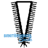 BLU-DAN Messerfeile schlicht 250 mm