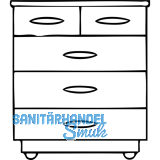 Kugelrolle 3  33 mm, Tiefe 38 mm, Kunststoff wei