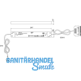 LED-Netzgert NG39, 12 V/DC, 10-fach Verteiler, Leistung 30 W