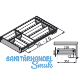 BLUM ORGA-LINE Besteckeinsatz Set ZSI.XXXBI3N, Nennlnge 500 mm