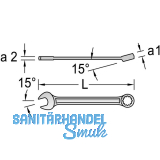 GEDORE Ringmaulschlssel 7XL DIN 3113 extra lang 32 mm