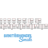 Sky Besteckeinsatz 320 x 53 x 473 mm, KB 400 mm, KS schiefergrau