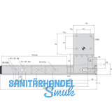 ACCURIDE 1234 Beschlgegrt., Lnge 354 mm, Stahl schwarz chromatiert