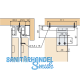 EKU COMBINO 60 Zwischenstopper, Stahl