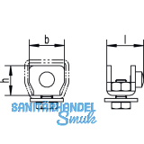 Schienenstopper Helm Agrar 400P, kurz