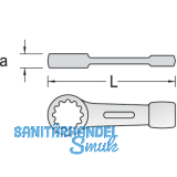GEDORE Schlagringschlssel 306 DIN7444 24 mm