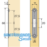 HETTICH PRESTIGE 2000 Schlieblech Typ 6195, 46482