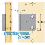 HETTICH PRESTIGE 2000 Anschlagwinkel Typ 4515, Zubehr, 79786