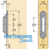 HETTICH PRESTIGE 2000 Schliewinkel Typ 5514, Zubehr, Kunststoff wei, 30123
