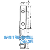 Schnapper, Hub 12 mm, Stahl verzinkt