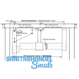 Schrankrohrlager Alexander - 80 x 12 x 40 mm, Zamak alufarbig