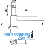 Trband Rahmenteil SCH 27-27 fr Stahlzargen, Stahl verzinkt