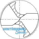 MAYKESTAG Spiralbohrer DIN1897PZ HSS-Eco extra kurz Bohrer  3.5 mm