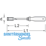 GEDORE Steckschlssel 2133 DIN3125 mit Griff 7 mm