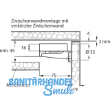 ACCURIDE 1316 Synchronsteuerung, Schienenlnge 500 mm