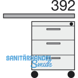 HETTICH SYSTEMA TOP 2000 Hngerahmen, EB 392 mm, ET 530 mm, Alu- Finish