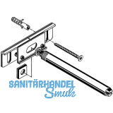 Tablartrger Nova 20, Tablarstrke 24 mm, Bohrtiefe 114 mm, glanzverzinkt