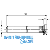 Tablartrger Nova 20, Tablarstrke 24 mm, Bohrtiefe 114 mm, glanzverzinkt