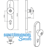 SCHSSWENDER SH-Wechselgt. TOSKANA - Knopf gerade, TS-70,Re, oK verz. geschw.
