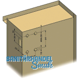 CAMAR Unterschrankaufhnger 807, links, Tragkraft 120KG, Stahl verzinkt