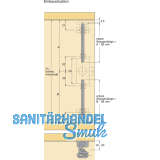 HETTICH PRESTIGE 2000 Zyl.-Drehstangenschloss Z23 Set, Dornma 25, 18