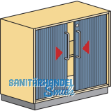 HETTICH PRESTIGE 2000 Zyl.-Rollladenschloss Z23, rechts, Dornma 15, 18
